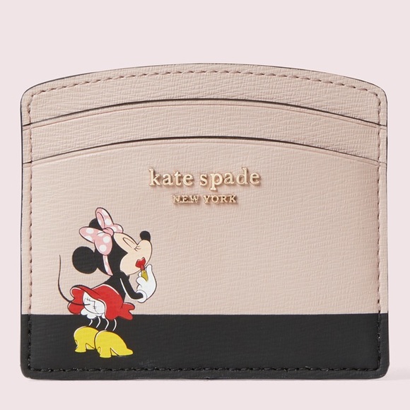 HP 🆕 Kate Spade x Disney Minnie Mouse Card Holder - Picture 12 of 12